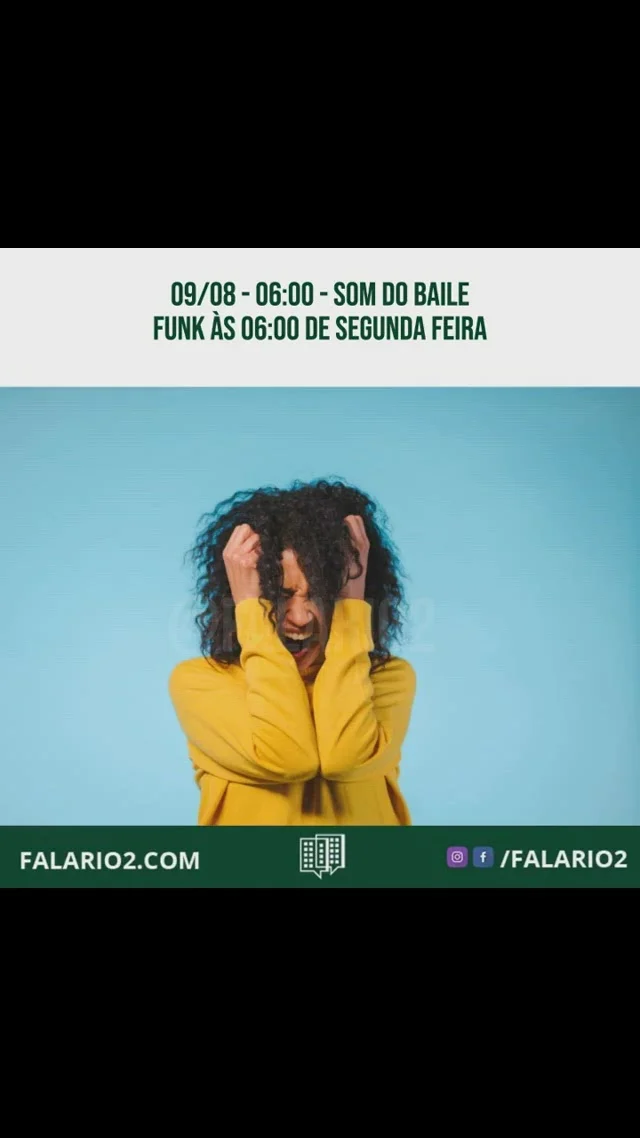 Durante todo o final de semana, nossos vizinhos que estão no grupo do Telegram reclamaram do som alto de baile funk.⠀