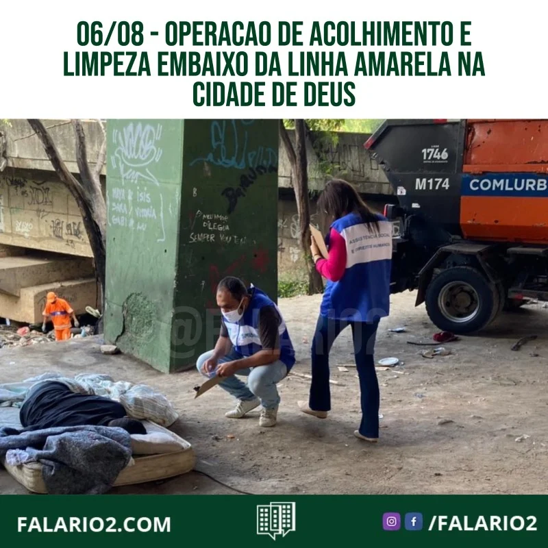 Operação que está sendo realidade pela @subjpa.rio junto a @comlurbcomunica⠀