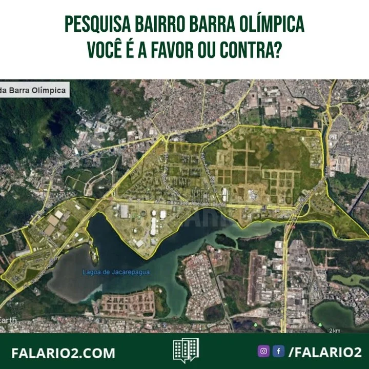 Você conhece o projeto "Bairro Barra Olímpica" ?