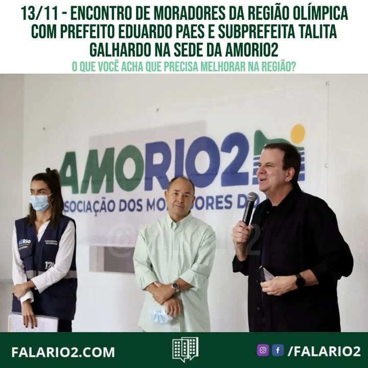 A proximidade do poder público dos moradores e da sociedade civil organizada é fundamental para direcionar os investimentos