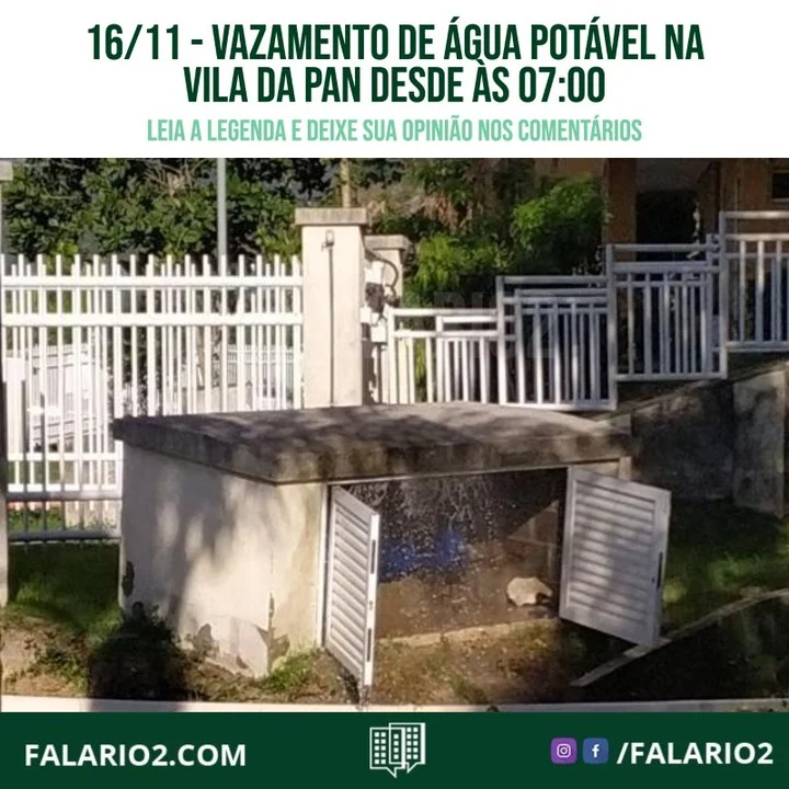 Moradores da Vila do Pan pedem ajuda!