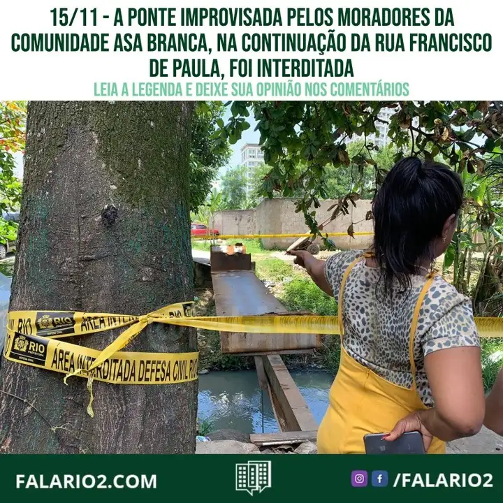 16/11 - Asa Branca e Virgolândia, em Curicica, Jacarepaguá, serão as próximas comunidades que receberão o Programa Favela