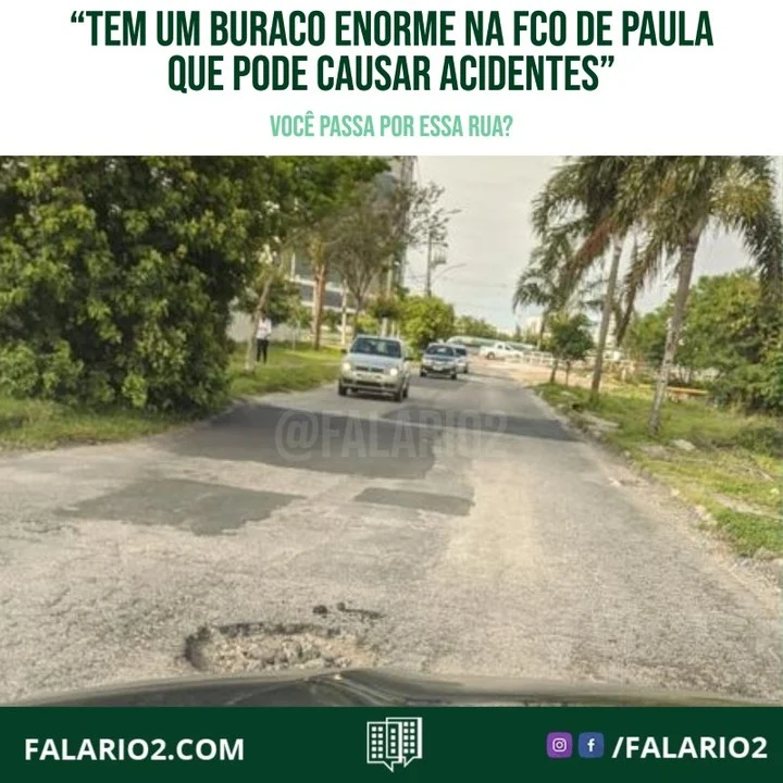 No último domingo (21/11) houve uma acidente na entrada da rua Francisco de Paula com a Abelardo Bueno.
