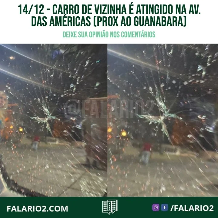 "Queria compartilhar um relato: Minha mãe estava indo pro trabalho de carro ontem, às 10 e pouca da manhã, na avenida das