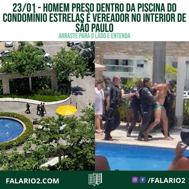 O vereador Renato Oliveira (MDB), presidente da Câmara Municipal de Embu das Artes, no interior de São Paulo, foi detido