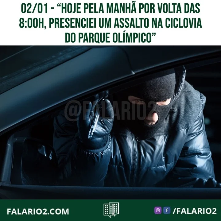 Domingo - 02/01 - "Boa noite.