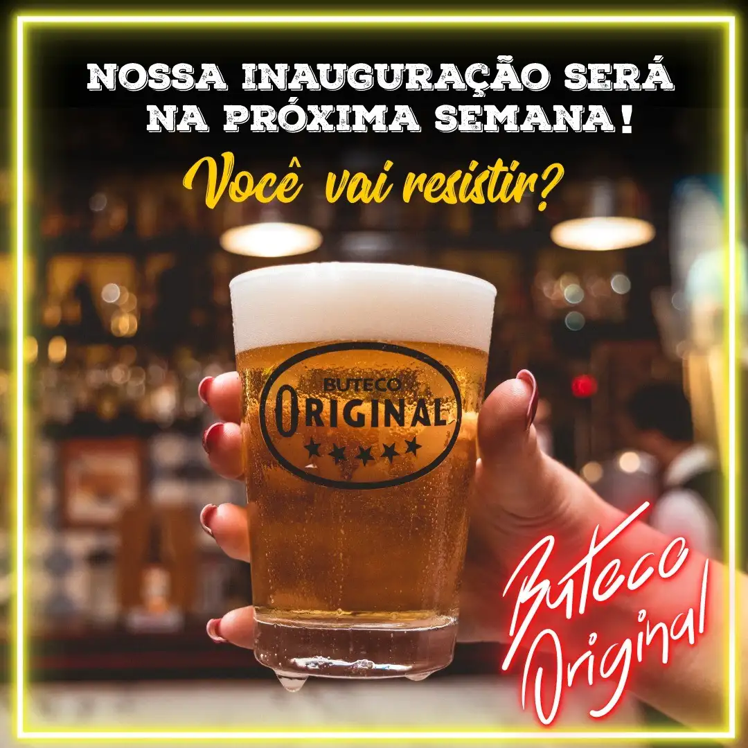 Recado do @butecooriginal para nossos vizinhos: