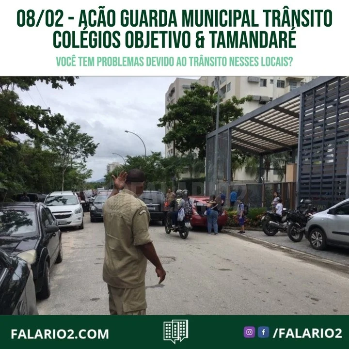 Ontem (07/02) publicamos a reclamação de um vizinho a respeito do trânsito na Rua Jaimme Poggi devido ao colégio.