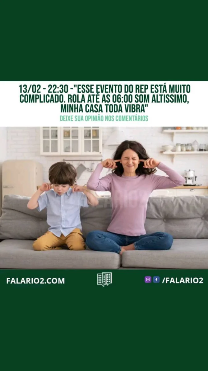 "Esse evento do REP está muito complicado.