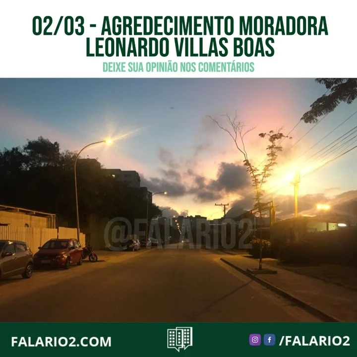 "Essas são as fotos da minha “nova” rua!