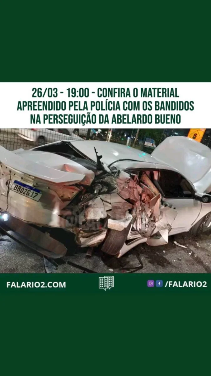 Material apreendido, automóvel e celulares recuperados na ocorrência realizada por policiais do #31BPM e #BPChq, na Av.