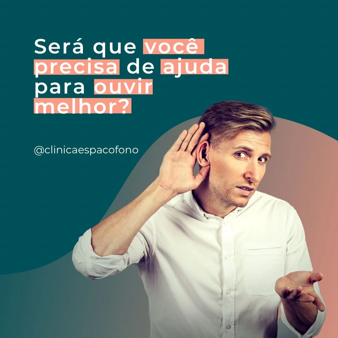 Recado da @clinicaespacofono para nossos vizinhos: