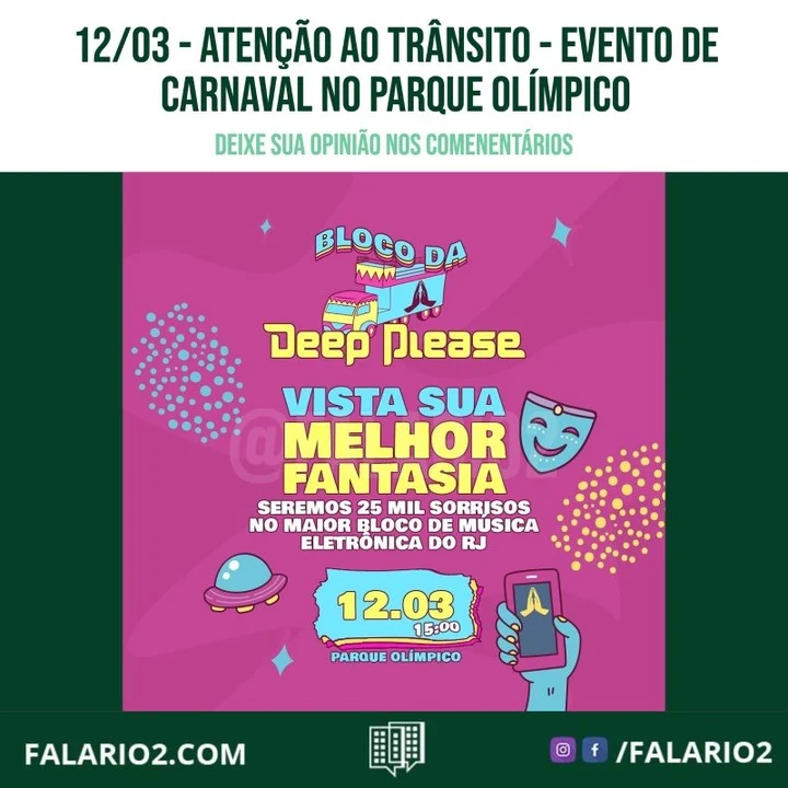 Com quinze horas de duração e mais de 80 artistas em três palcos, a Deep Please realiza dia 12 de Março de 2022 no Parque
