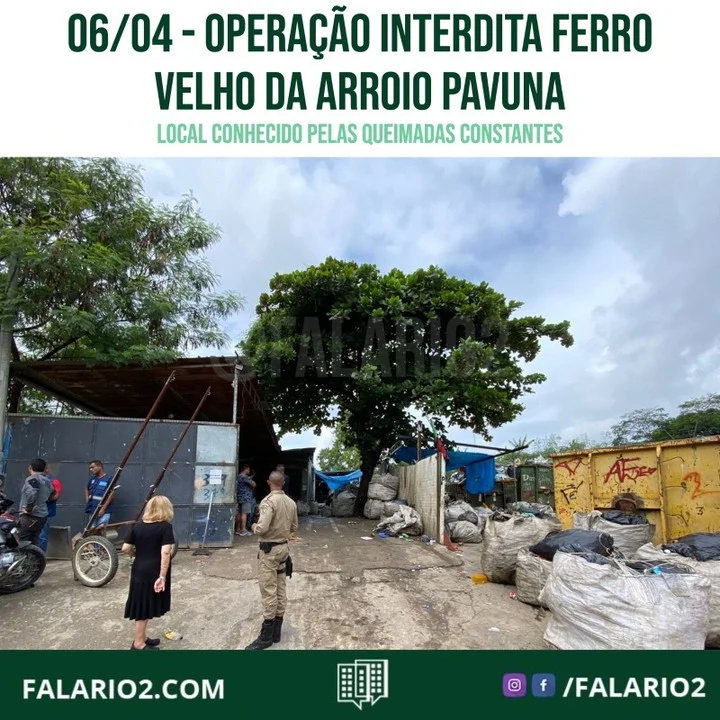 No dia 06/04 a Sub prefeitura de Jacarepaguá junto à Policia Civil, Seop, Light e Ibiá, fizeram uma operação de fiscalização