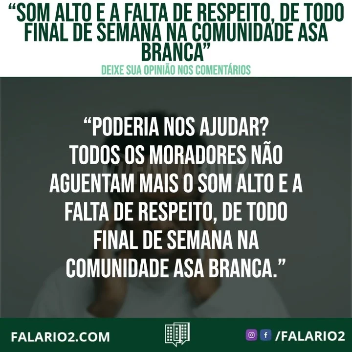 "Poderia nos ajudar?