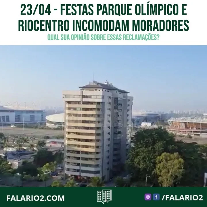 Som alto, dificuldade para dormir, estresse e sujeira.