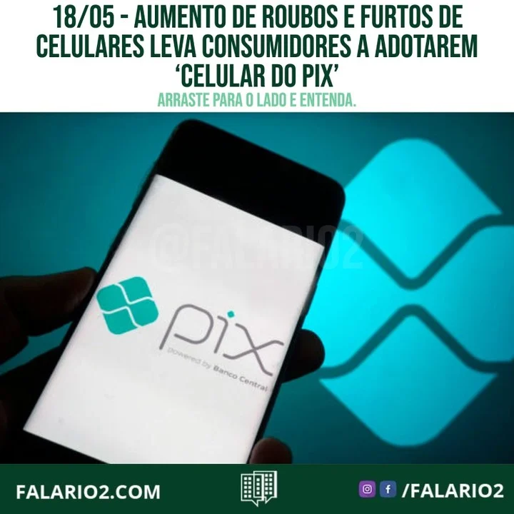 Observando que os relatos de roubos e furtos de celular que Jonathan Santana, decidiu redobrar os cuidados: passou a deixar