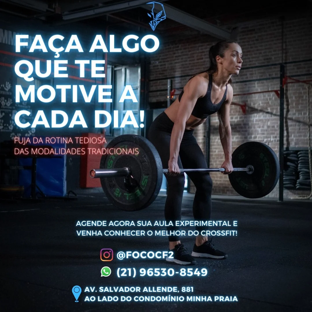 Recado da @fococf2 para os vizinhos crossfiteiros: