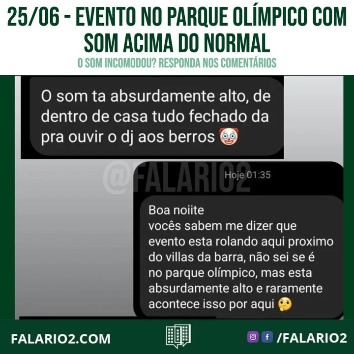 Recebemos muitas (muitas MESMO) reclamações na madrugada do dia 26 (Sábado para Domingo) a respeito do evento Seu Vidal que