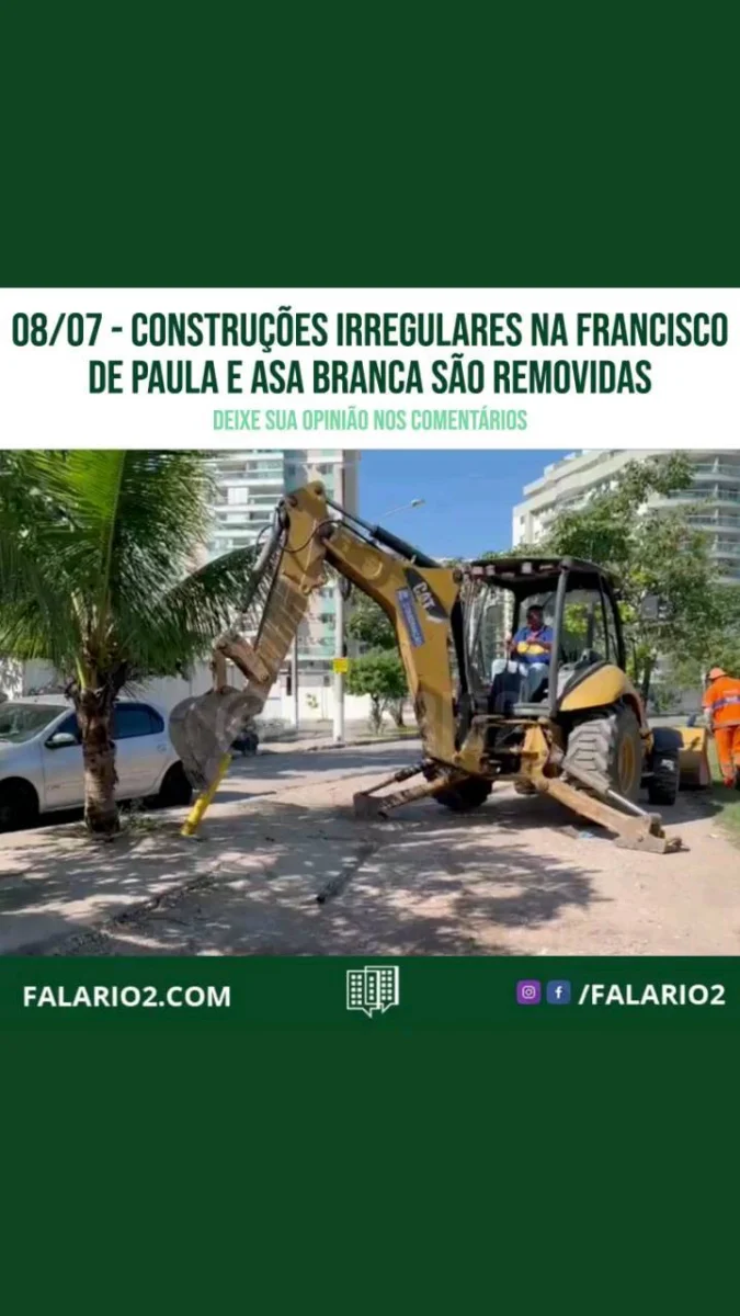 "Todo rio precisa de manutenção e limpeza; com o Pavuninha não seria diferente, sendo que sua margem ao longo da Rua