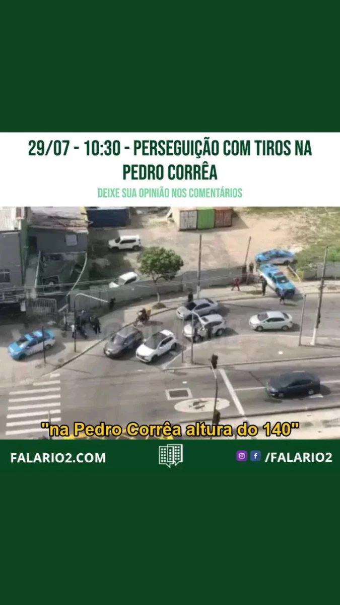 Tentativa de Assalto na Pedro Corrêa.