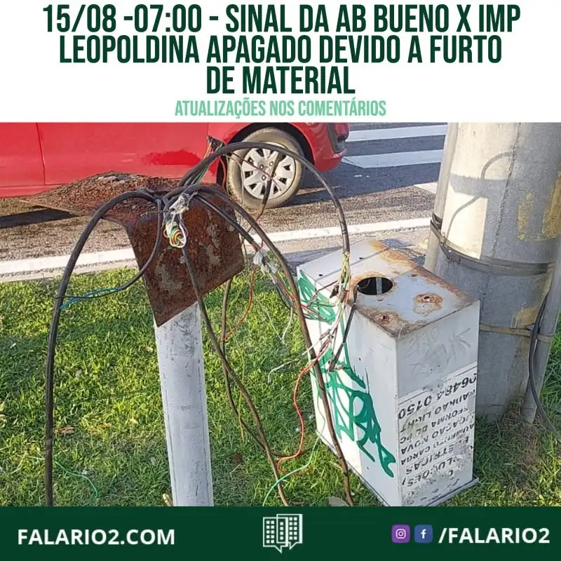 Hoje (16/08) pela manhã, muitos vizinhos reclamaram do trânsito diferente do normal.