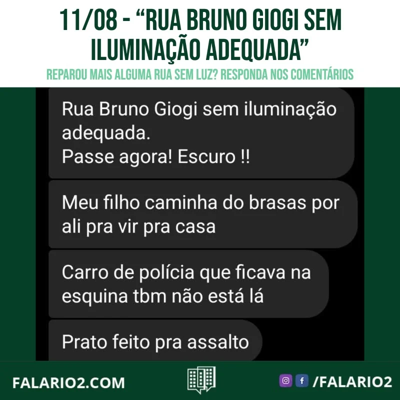 "Gostaria de fazer uma reclamação.