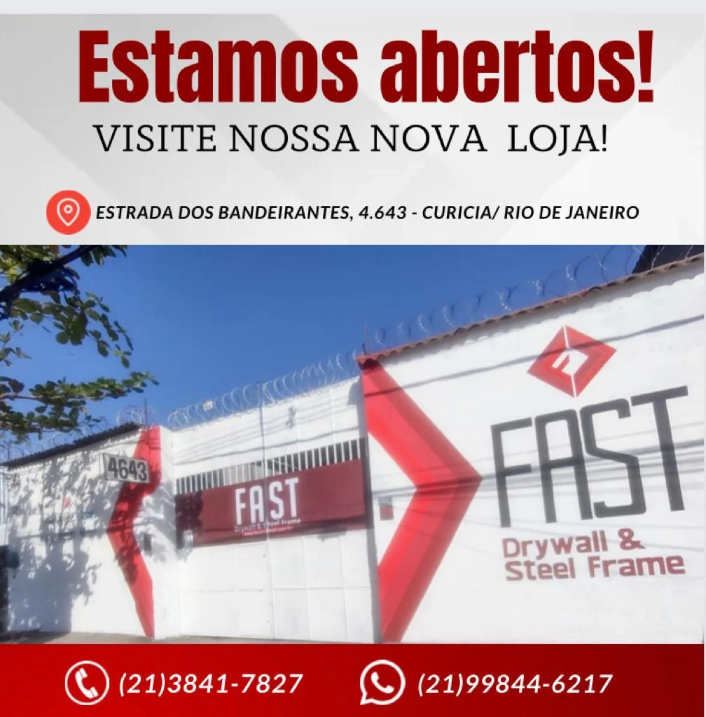 Recado da @fastdrywall.curicica.rj para nossos vizinhos: