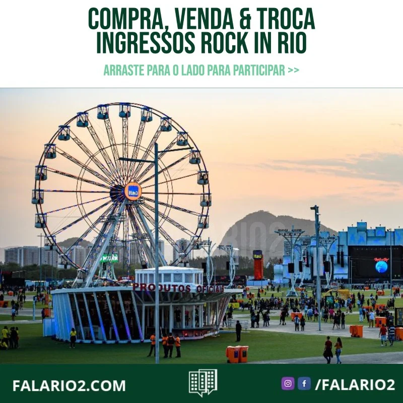 ATENDENDO A PEDIDOS - NOVO POST PARA INGRESSOS DO ROCK IN RIO.