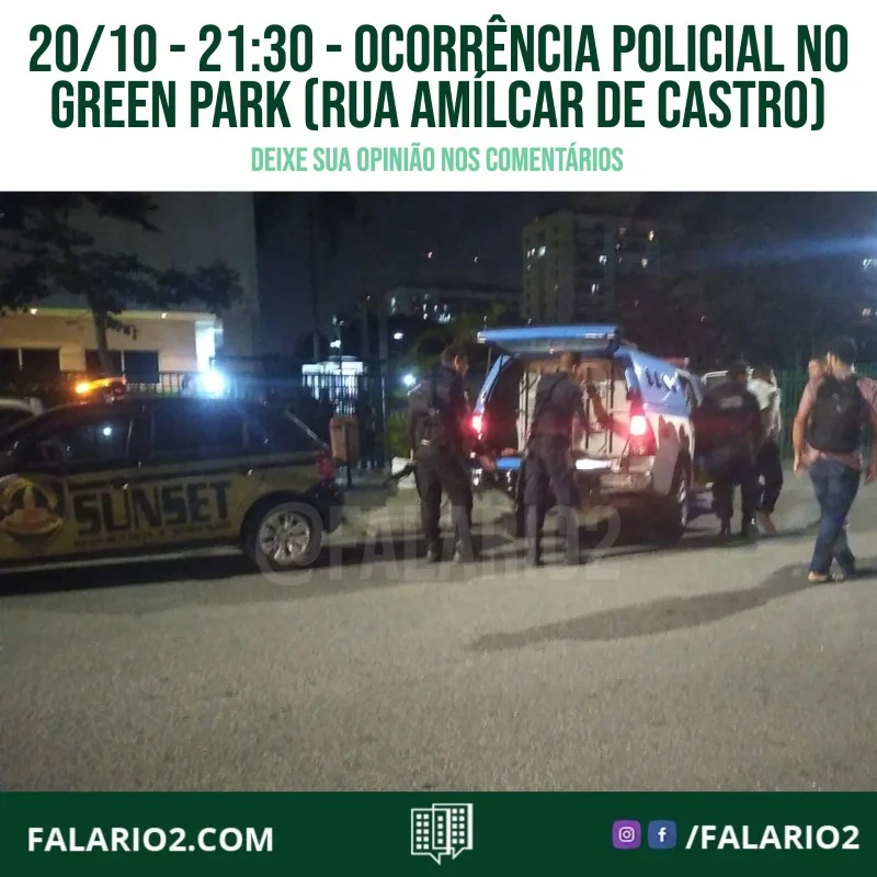 Um homem aproveitou da entrada de um entregador e entrou sem permissão no residencial Green Park (Rio2).