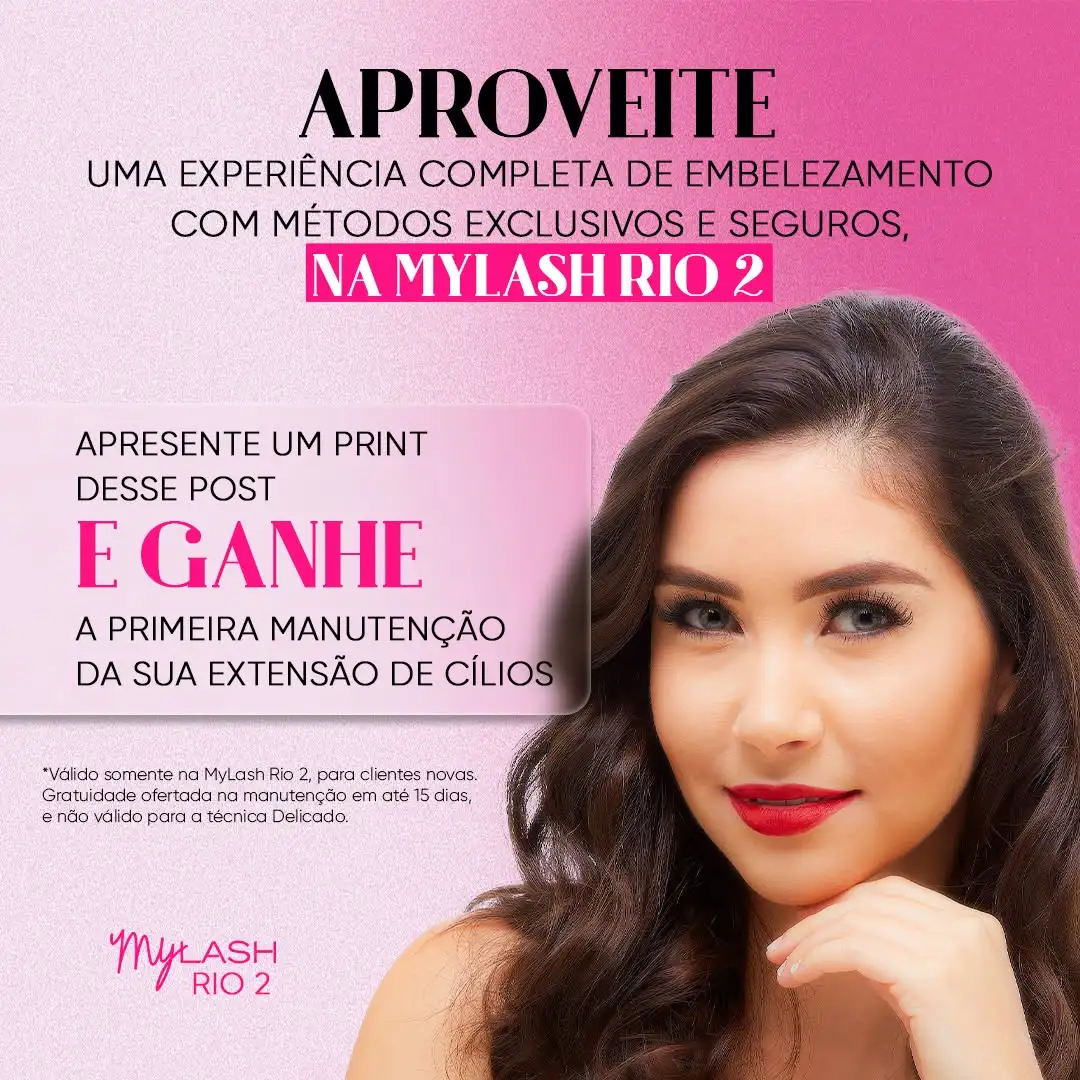 Recado da @mylash.rio2.rj para nossas vizinhas: