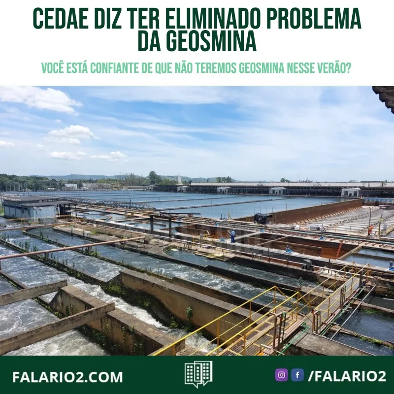 As principais reclamações durante os verões de 2020 e 2021 davam conta de uma água turva, com sabor e odor desagradáveis.