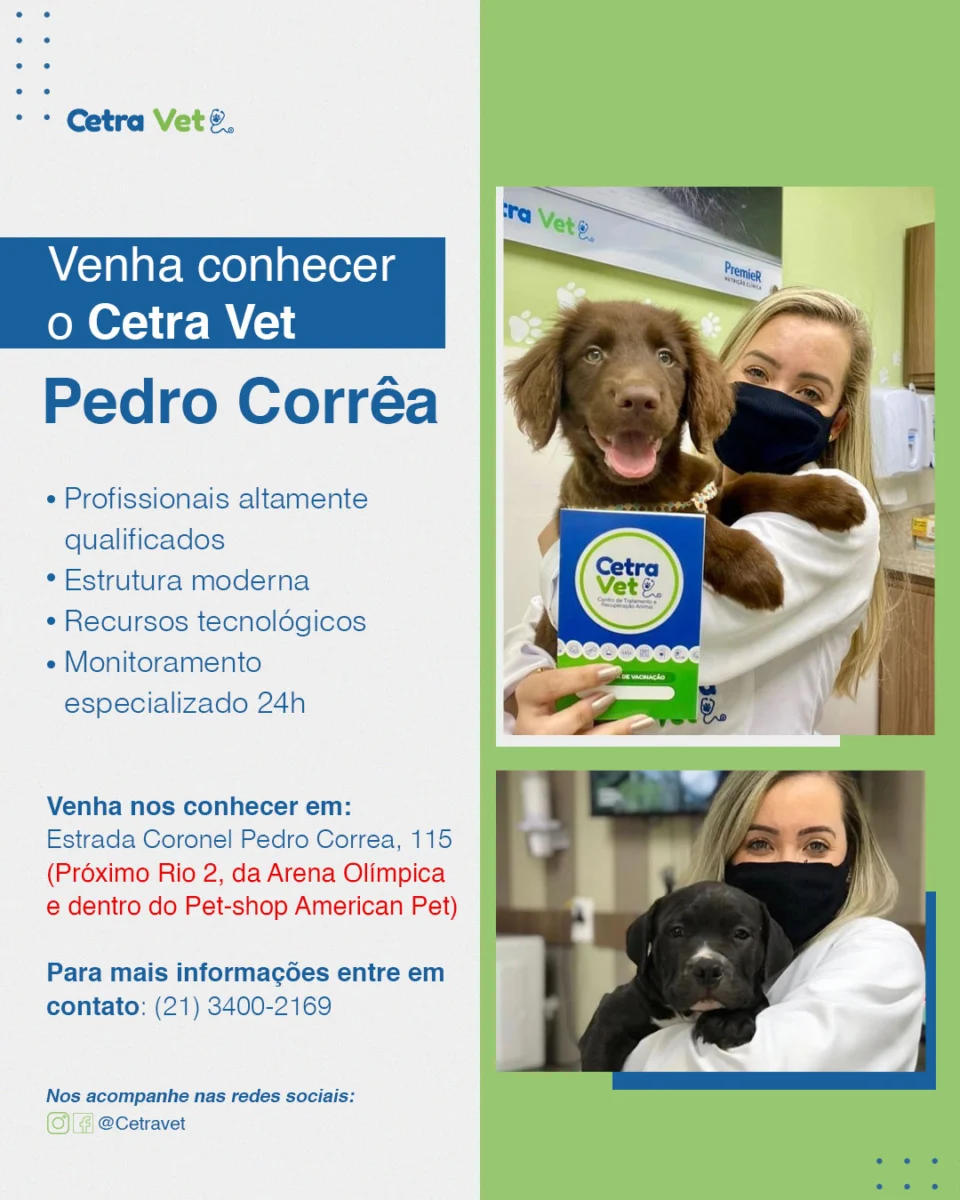Recado da @cetravet para nossos vizinhos:
