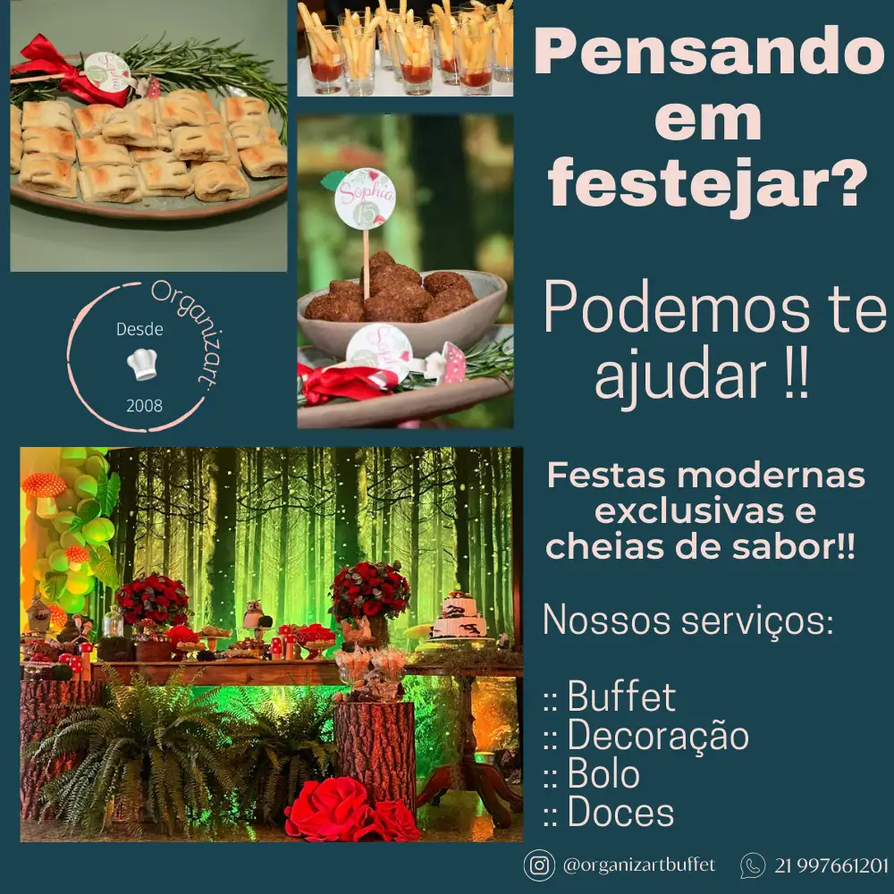Recado da @organizartbuffet para nossos vizinhos: