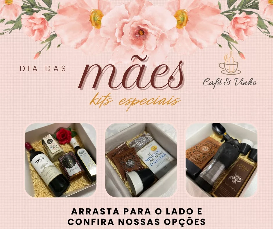 Recado da @cafeevinho.rio2 para dia das mães: