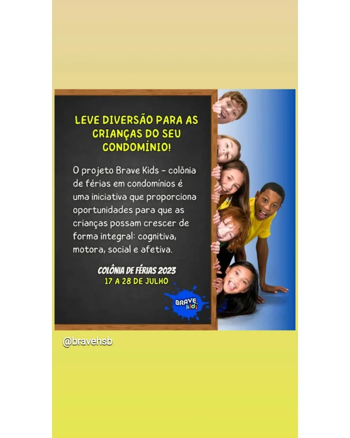 Recado da @bravehsb para nossos vizinhos e síndicos: