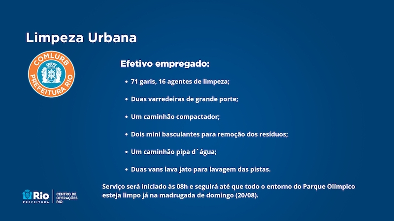 Operação Especial Garota VIP Barra Olímpica Agosto 2023