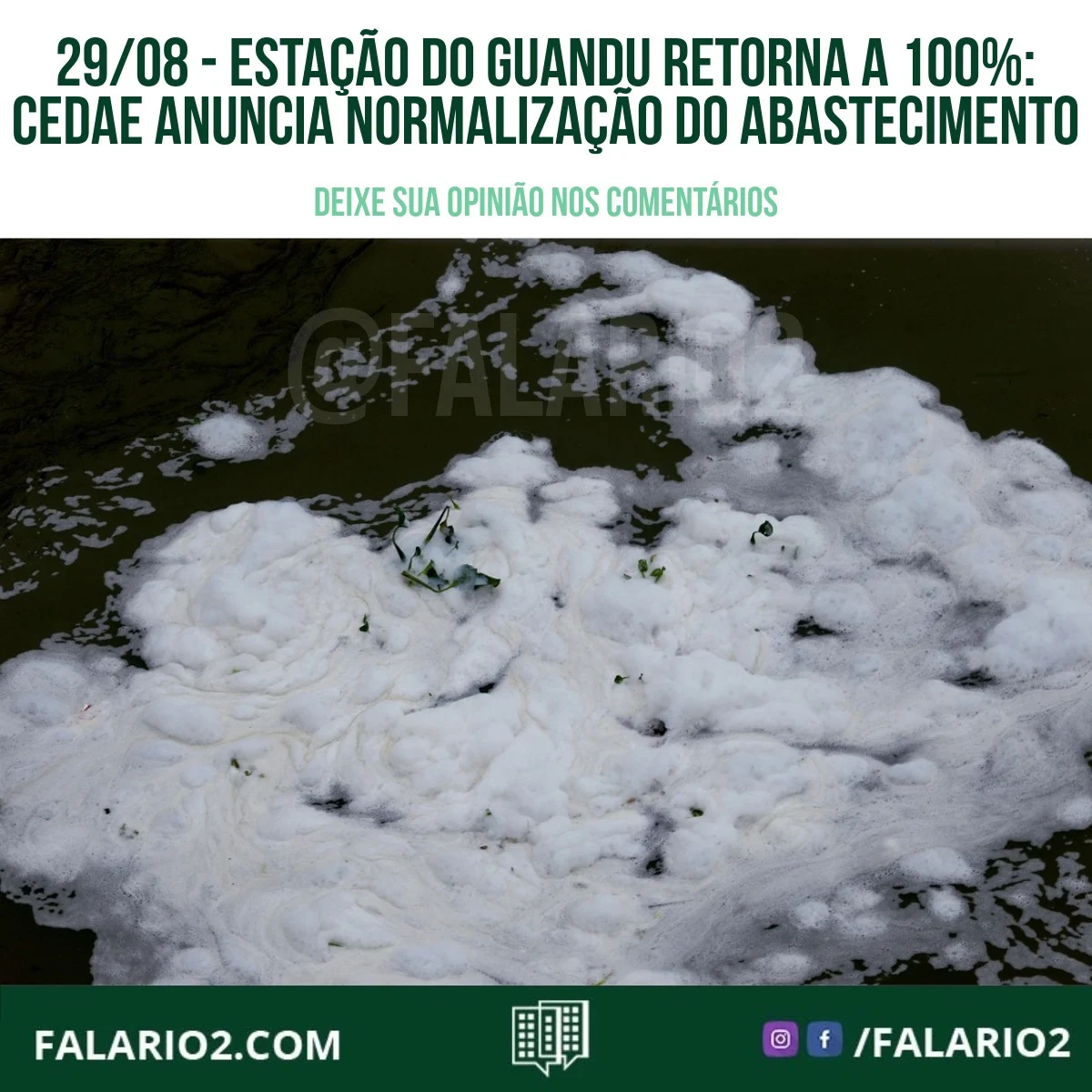 A boa notícia chegou!