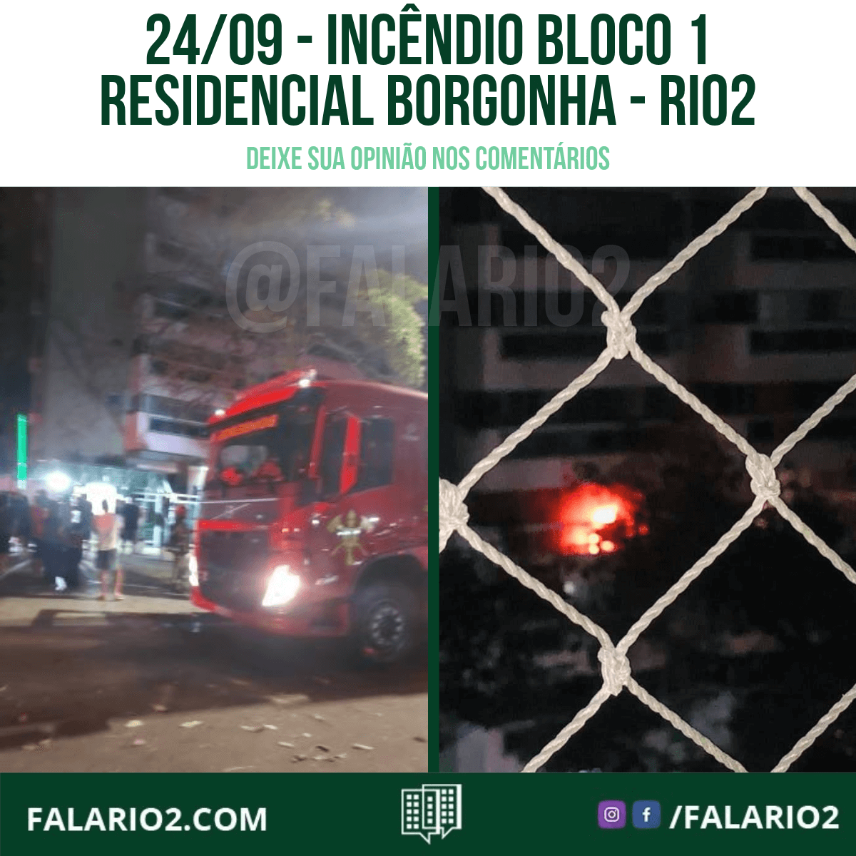 Incêndio Residencial Borgonha Rio2