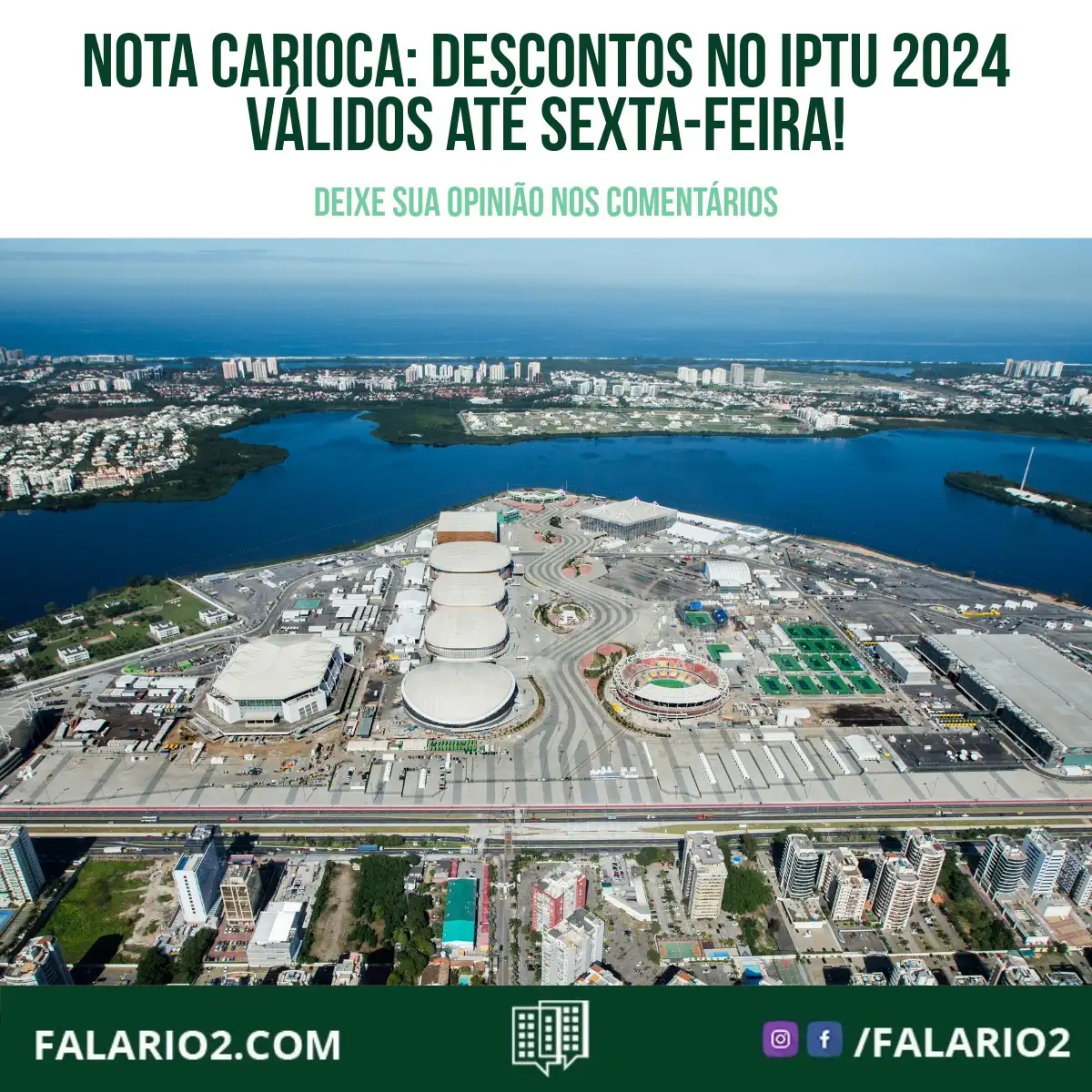 Última Chance para Economizar no IPTU 2024 com a Nota Carioca!