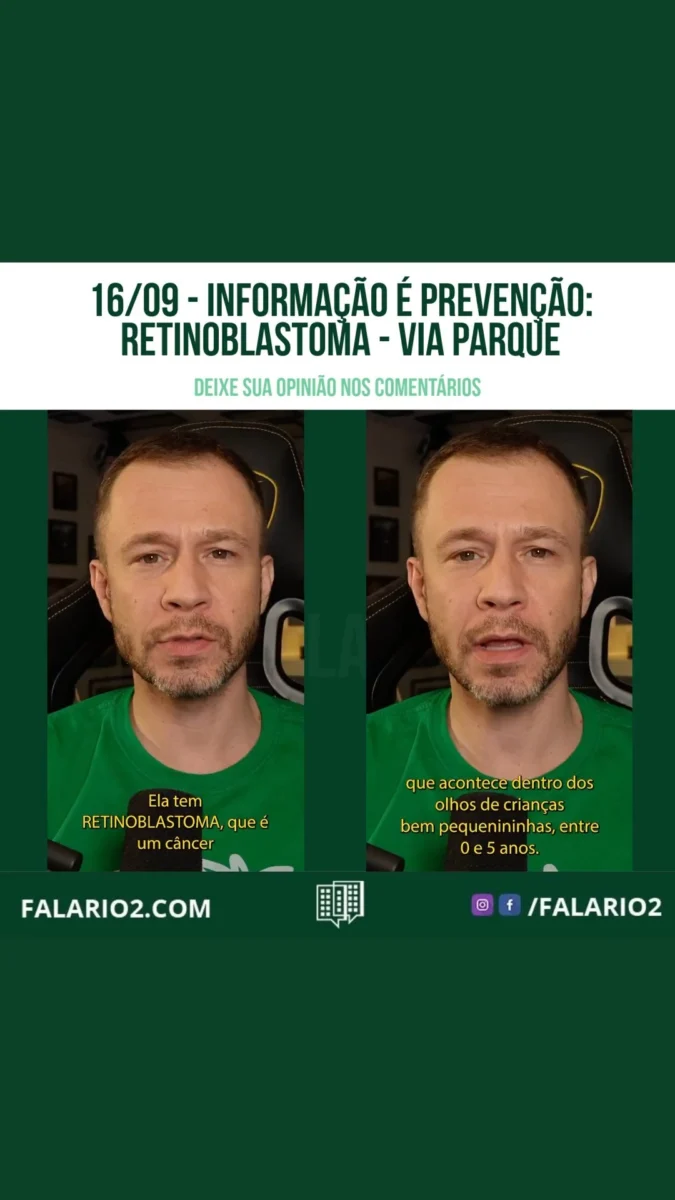 O Retinoblastoma é um tema importante que desejamos compartilhar com todos.
