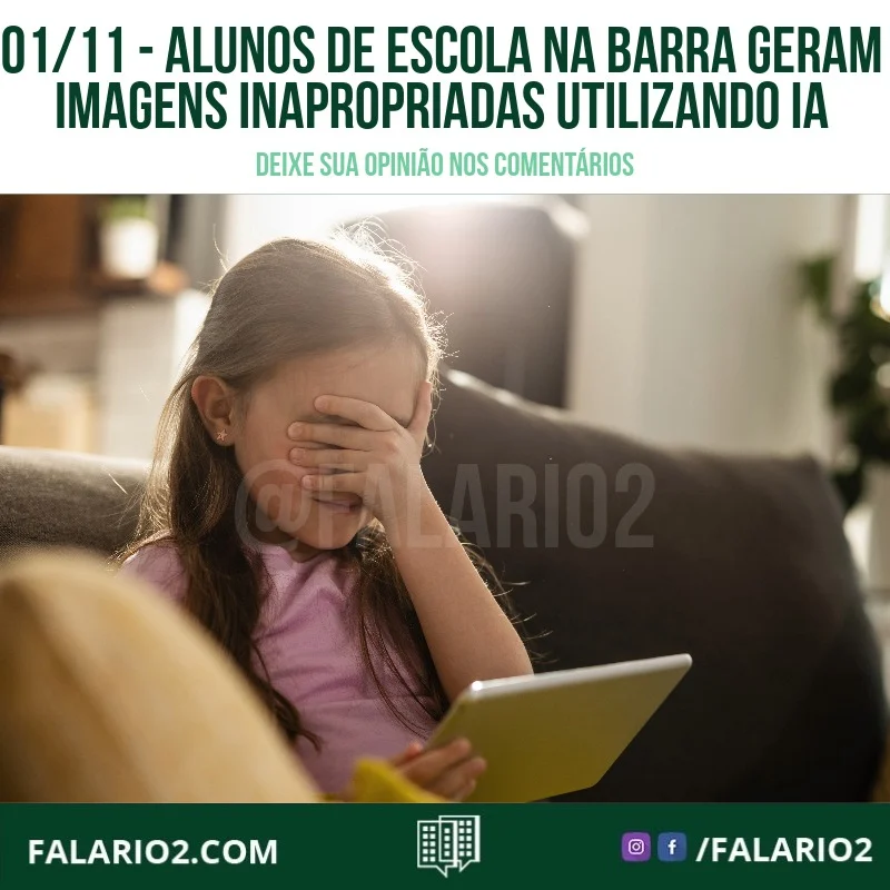 Alunos dos anos 7º ao 9º de uma escola na Barra da Tijuca utilizaram inteligência artificial para criar imagens