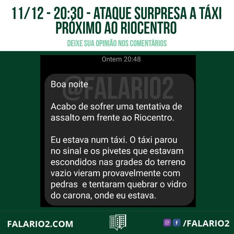 Em uma noite de domingo que deveria ser tranquila, um dos nossos vizinhos passou por momentos de terror.