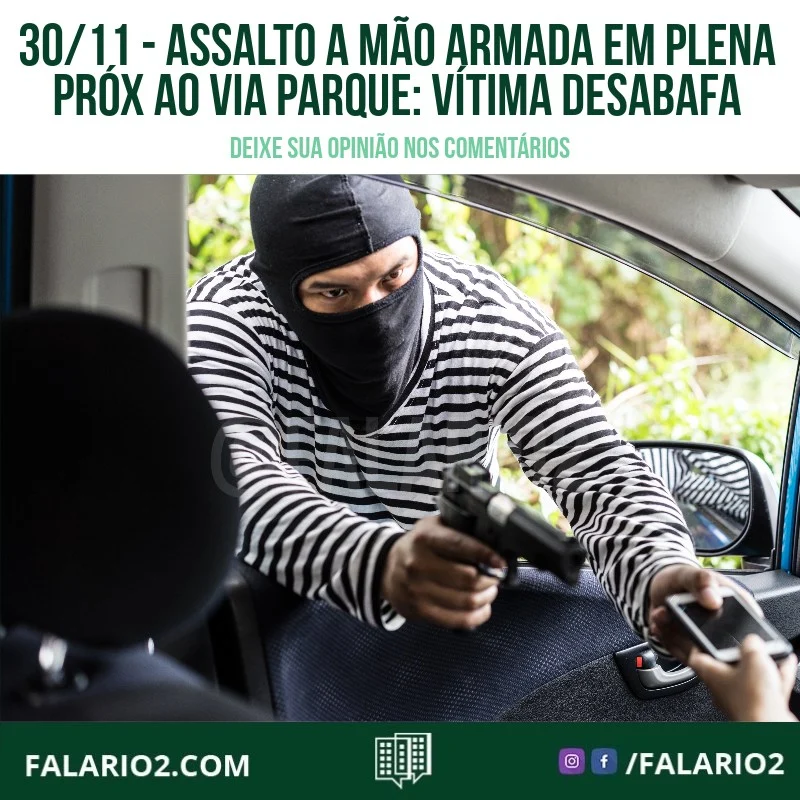 "Queria fazer um relato que fiz no whatsapp sobre o que ocorreu comigo ontem, quinta.