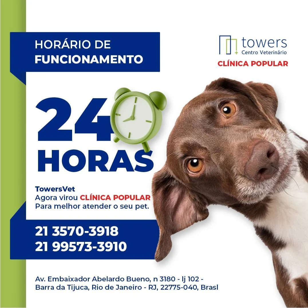 Recado da @towersvet para nossos vizinhos:
