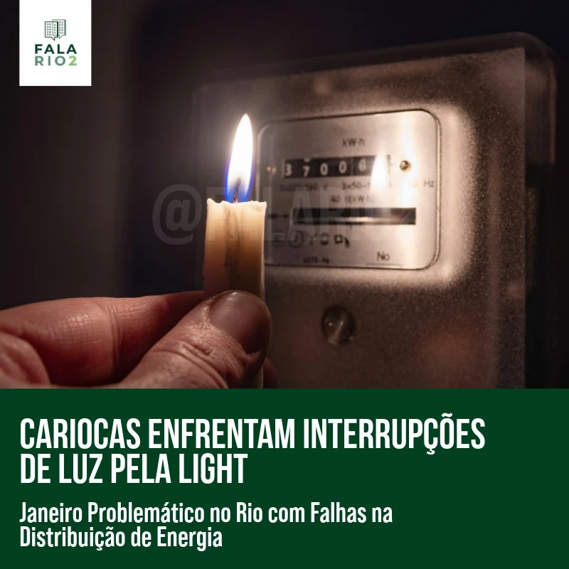 Janeiro está sendo um mês particularmente difícil para os cariocas em termos de fornecimento de energia elétrica.