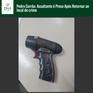 Assaltante é Preso Após Retornar ao Local do Crime FalaRio2