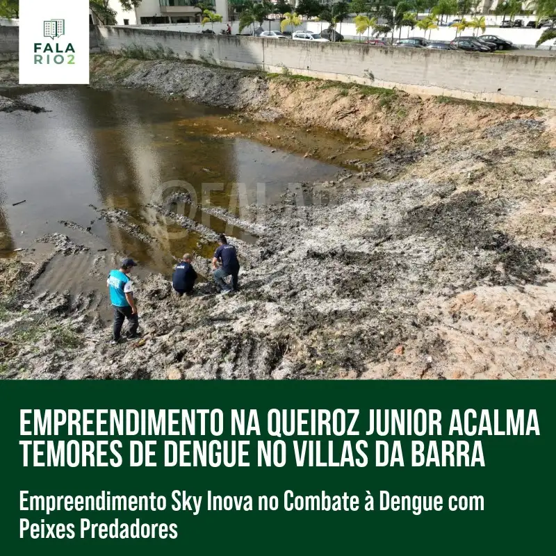 Na rua Rua Queiroz Junior (Villas da Barra), onde o novo empreendimento Sky está em desenvolvimento, a preocupação dos
