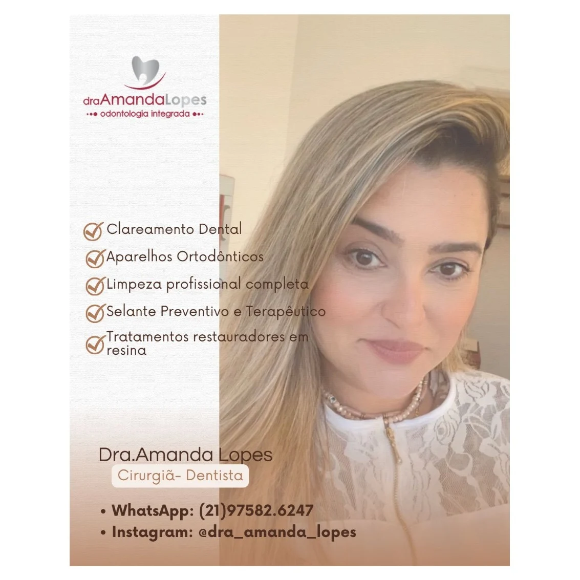 Recado da @dra_amanda_lopes para nossos vizinhos: