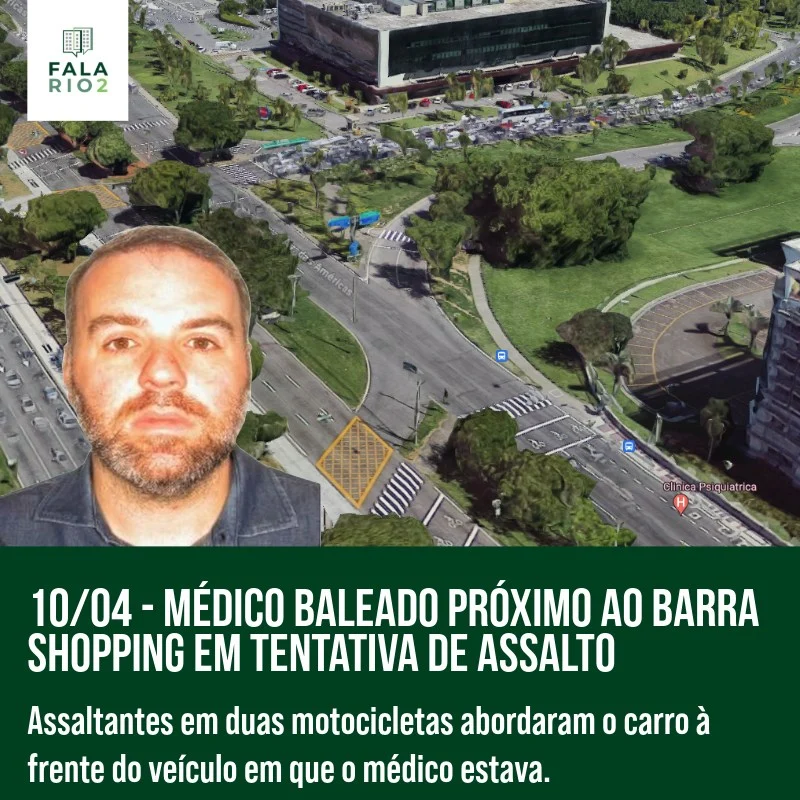 Na noite da última quarta-feira (10), a Avenida das Américas, importante via da Barra da Tijuca, Zona Oeste do Rio, foi